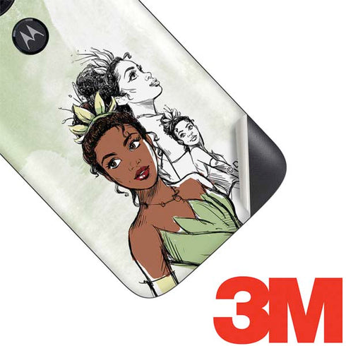 Disney Princess Tiana Sketch Moto E5 Play Skin
